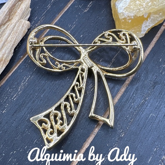 Alquimia by Ady Gold Bow Necklace - Picture 4 of 5